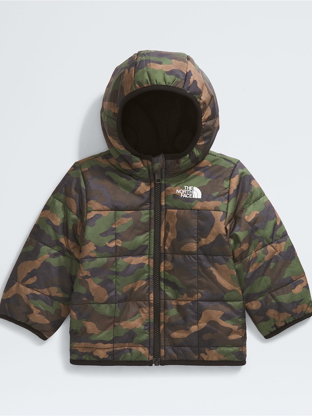 NWT THE NORTH FACE Baby Reversible Shasta Full-Zip Hooded Jacket | Black $100